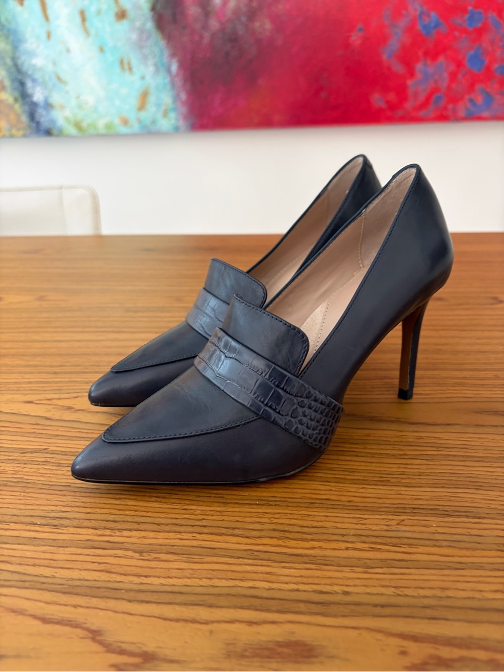 Banana Republic Navy Madison Pumps Sz 5.5